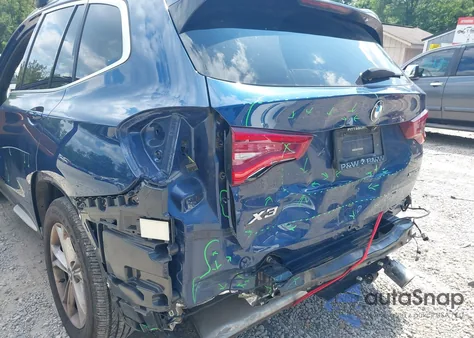 2021 BMW X3 xDrive30I from USA, damaged, VIN 5UXTY5C03M9D87399